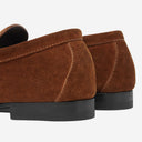 Mocassins Versace Medusa en daim