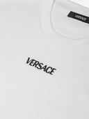 Versace Cotton T Shirt With Logo