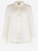 Vince Stretch Silk Shirt