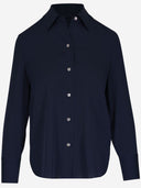 Vince Stretch Silk Shirt