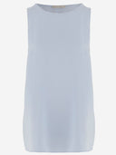 Allude Stretch Silk Top