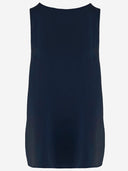 Allude Stretch Silk Top