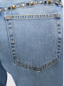 Jean bootcut torsadé taille moyenne Re/Done en coton