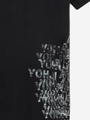 Y 3 T-shirt en coton avec imprimé