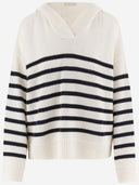 Allude Cashmere Striped Sweater