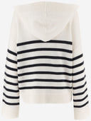 Allude Cashmere Striped Sweater
