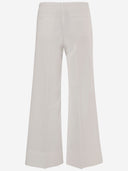 Ql2 Donna Elegant Stretch Cotton Pants