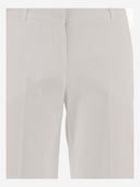 Ql2 Donna Elegant Stretch Cotton Pants