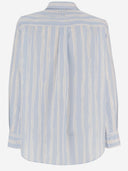 Camisa Jacquemus De Algodón Con Estampado De Rayas