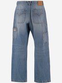 Versace Carpenter Jeans In Cotton Denim