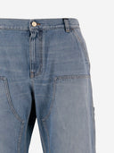 Versace Carpenter Jeans In Cotton Denim