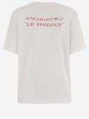 Jacquemus T-shirt en coton avec logo