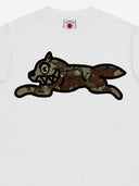 T-shirt en coton crème glacée avec logo