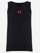 Débardeur côtelé en coton extensible 44 Label Group