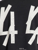 T-shirt en coton avec logo dans les coulisses de 44 Label Group