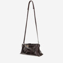 Benedetta Bruzziches Lauren Glossy Leather Bag