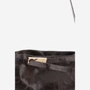 Benedetta Bruzziches Lauren Glossy Leather Bag