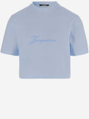 Jacquemus Cotton T Shirt With Logo