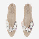 Heavenly Jelly Transparent Ballerina Flats With Decoration