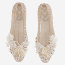 Heavenly Jelly Transparent Ballerina Flats With Decoration