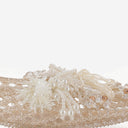 Heavenly Jelly Transparent Ballerina Flats With Decoration
