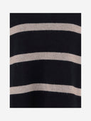 Pull rayé en laine et cachemire Allude