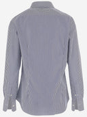 Camisa Gherardi De Algodón A Rayas