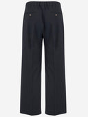 Pantalon en coton extensible Ql2 Donna