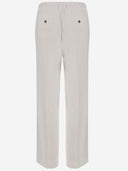 Pantalón Ql2 Donna De Algodón Stretch