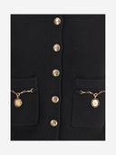 Chloè Horse Medal Wool And Cashmere Cardigan