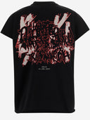 44 Label Group Printed Cotton Sleeveless T Shirt