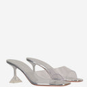 Amina Muaddi Lupita Glass Sandals