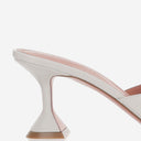 Amina Muaddi Lupita Leather Sandals