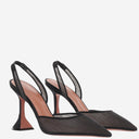 Amina Muaddi Holli Mesh Slingback