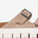 Birkenstock Pap Chunky Arizona Suede Sandals