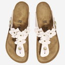 Birkenstock Gizeh Sandals With Floral Appliques