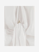 Darkpark Romy Shirt With Front Knot And Asymmetrical Hem