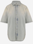 Camisa vaquera de mezcla de algodón Darkpark