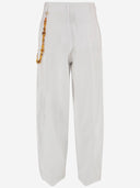 Darkpark Phebe Cotton Trousers With Decorative Detail