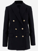 Giacca F.It doppiopetto in nylon elasticizzato