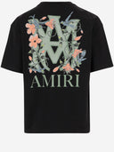 Amiri Printed Cotton T Shirt