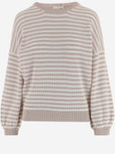 Bruno Manetti Cotton Striped Knit