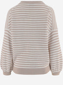 Bruno Manetti Cotton Striped Knit