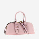 Pinko Escape Horizontal Leather Bowling Bag