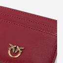 Pinko Leather Card Holder With Logo
