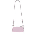 Pinko - Mini sac demi-lune en cuir baguette avec logo