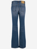 Vaqueros Haikure Flora de denim de algodón