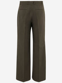 Pantalones Ql2 Donna De Algodón Stretch
