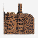 Pinko Escape Horizontal Suede Bowling Bag