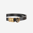 Pinko Leather Belt With Logo